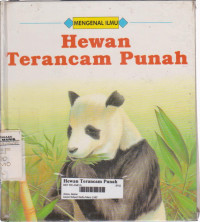 Hewan terancam Punah