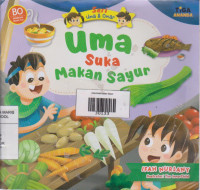 Uma suka makan sayur