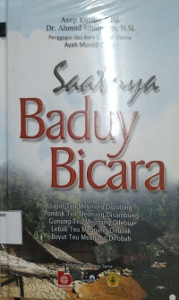 Image of Saatnya Baduy Bicara