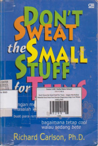 Image of Don't Sweat The Small Stuff For  Teens