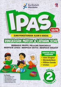 Image of IPAS (Ilmu Pengetahuan Alam dan Sosial) SD/MI Kelas 2