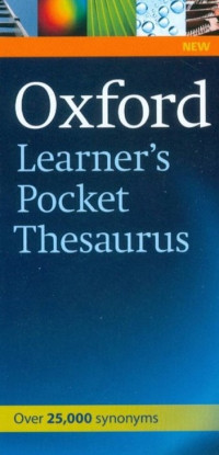 Image of Oxford Learner's Pocket Thesaurus