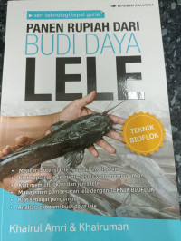 Image of Panen Rupiah dari Budi Daya Lele (Seri: Teknologi Tepat Guna)