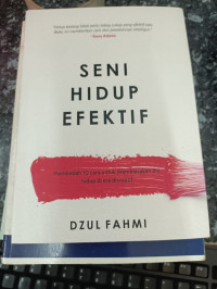 Image of Seni Hidup Efektif