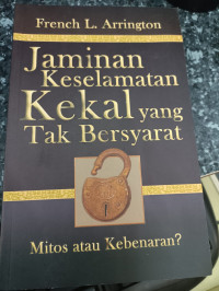 Image of Jaminan Keselamatan Kekal yang Tak Bersyarat