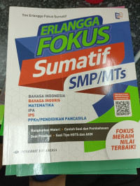 Image of Erlangga Fokus Sumatif SMP/MTs